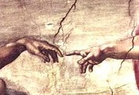 Michelangelo_Touching_Hands